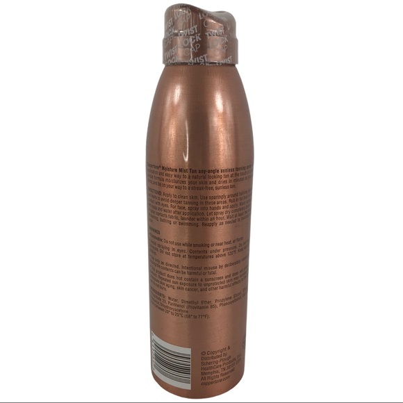 🆕 Coppertone Sunless Tanning Moisture Mist Tan Light/Medium - Picture 3 of 5